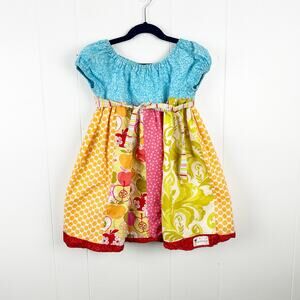 Kydan Rae Kustoms Cottagecore Cap Sleeve Dress 4T